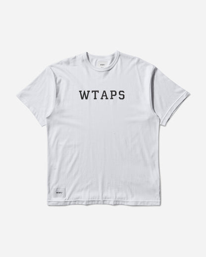 WTAPS Academy 01/Ss/Ctpl White T-Shirts Shortsleeve 251ATDT-CSM19 WHITE