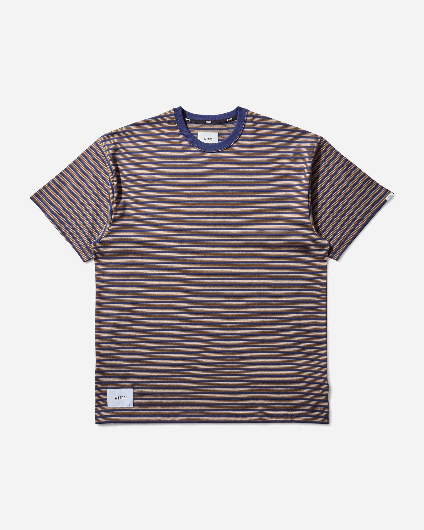 WTAPS Bdy 02/Ss/Cotton Navy T-Shirts Shortsleeve 251ATDT-CSM36 NAVY