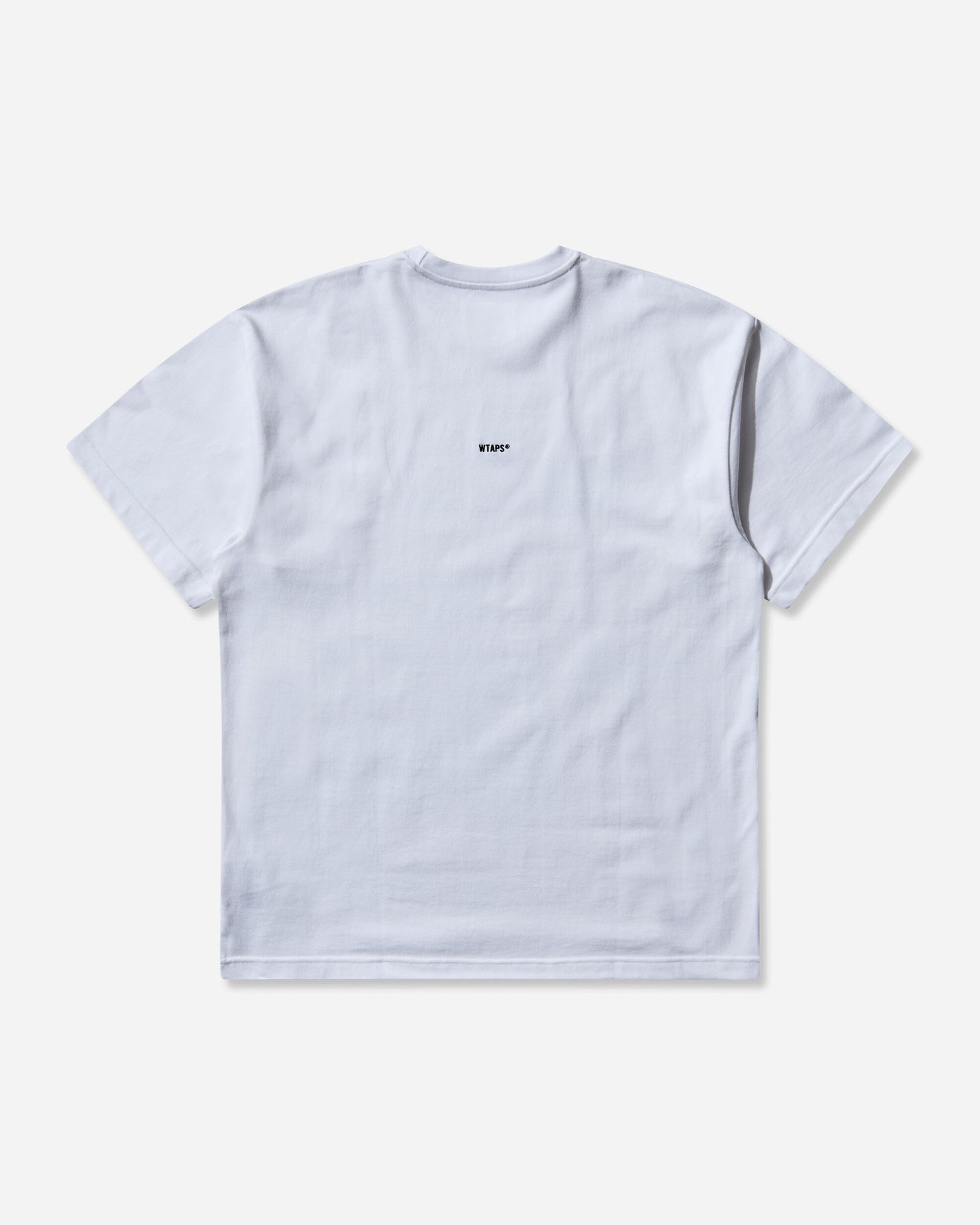 WTAPS Signyd  Ss  Cotton White T-Shirts Shortsleeve 252ATDT-CSM08 WHITE