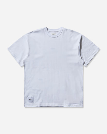 WTAPS Signyd  Ss  Cotton White T-Shirts Shortsleeve 252ATDT-CSM08 WHITE