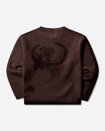 WTAPS Crew Neck Bvo  Sweater  Wopl Burgundy Knitwears Sweaters 252MADT-KNM02 BURGUNDY