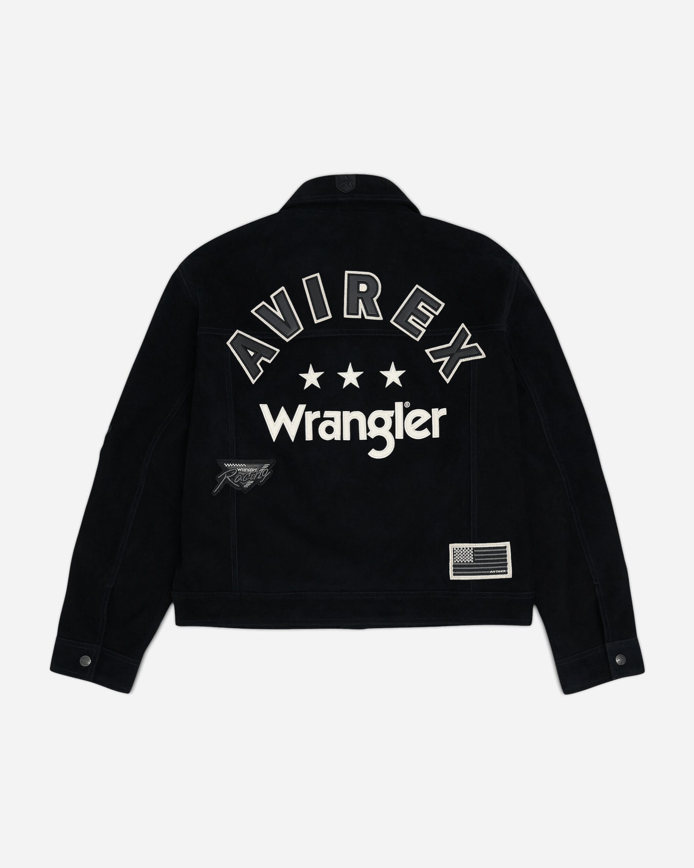 Wrangler Trucker Jacket Black Coats and Jackets Leather Jackets 112391331 BLACK