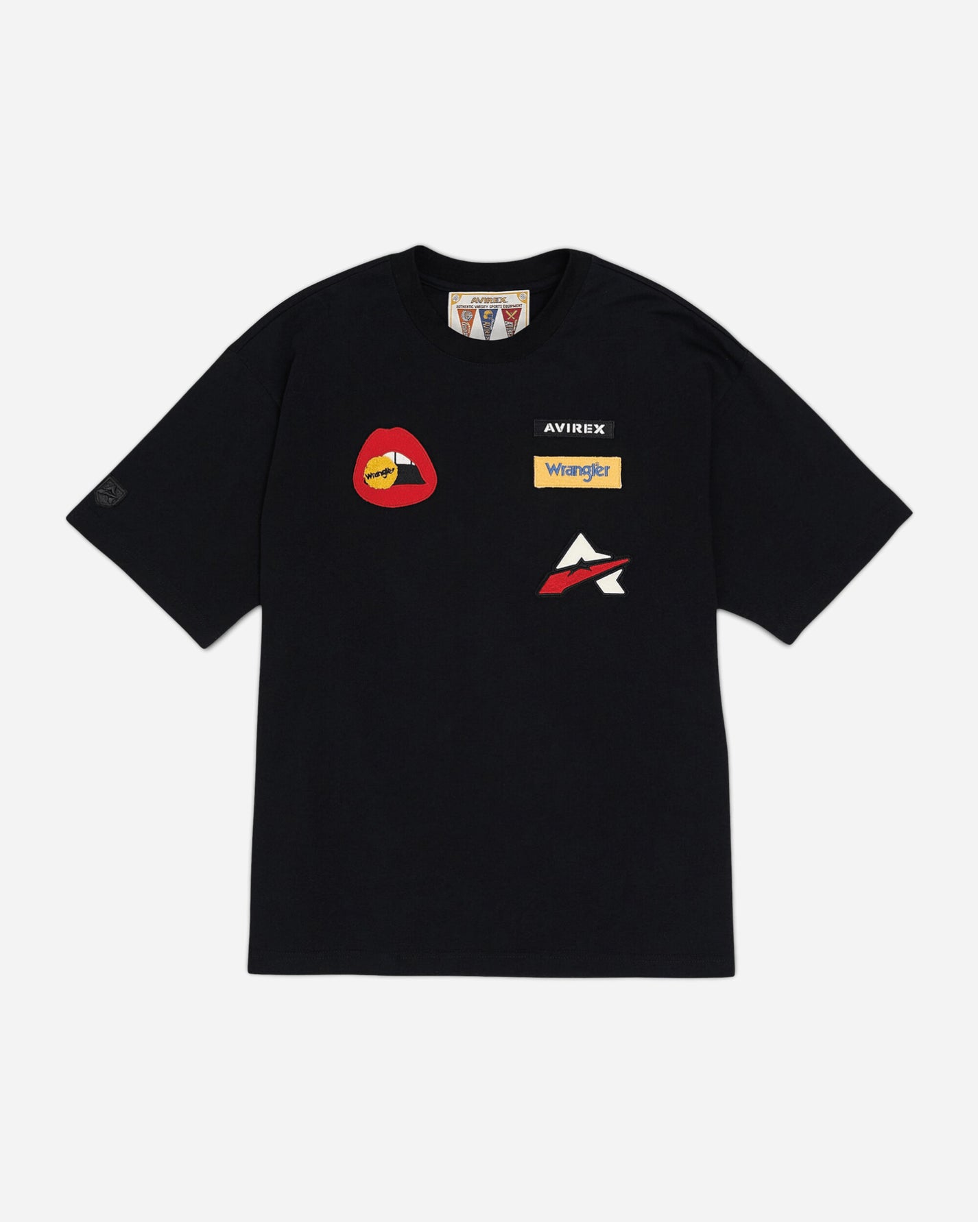 Wrangler Tee Black T-Shirts Shortsleeve 112391329 BLACK