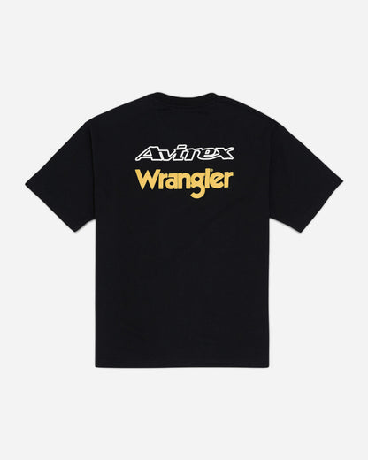 Wrangler Tee Black T-Shirts Shortsleeve 112391329 BLACK