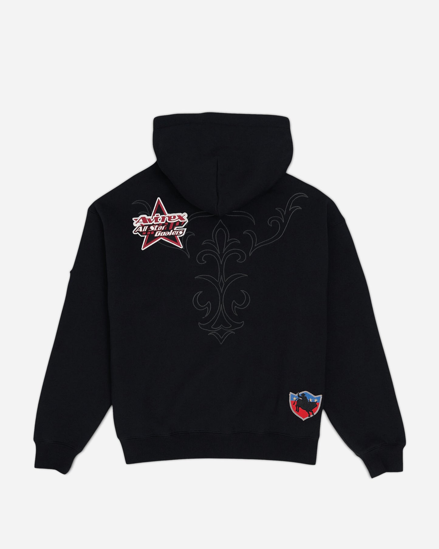 Wrangler Hoodie Black Sweatshirts Zip-Ups 112391330 BLACK