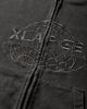 XLARGE WORLD'S LARGEST BRAND SLIM ZIP HOODED SWEATSHIRT BLACK Sweatshirts Hoodies 201261012011 10