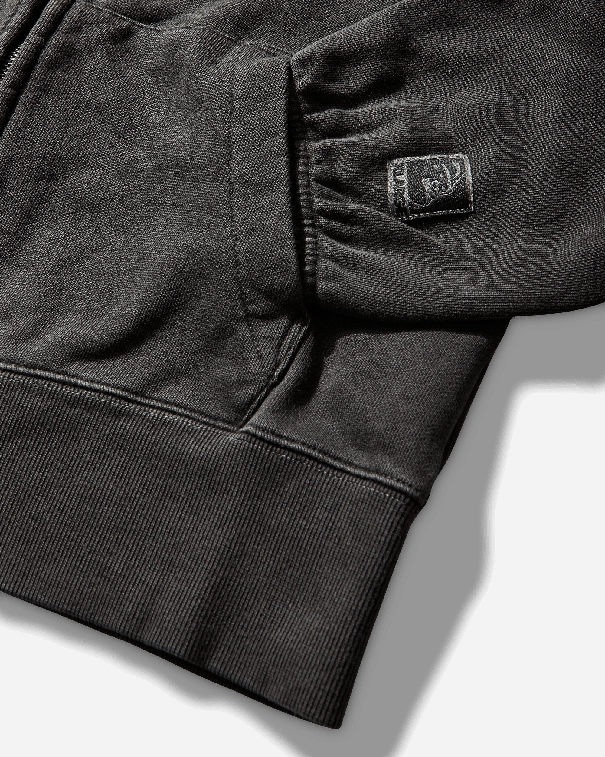 XLARGE WORLD'S LARGEST BRAND SLIM ZIP HOODED SWEATSHIRT BLACK Sweatshirts Hoodies 201261012011 10