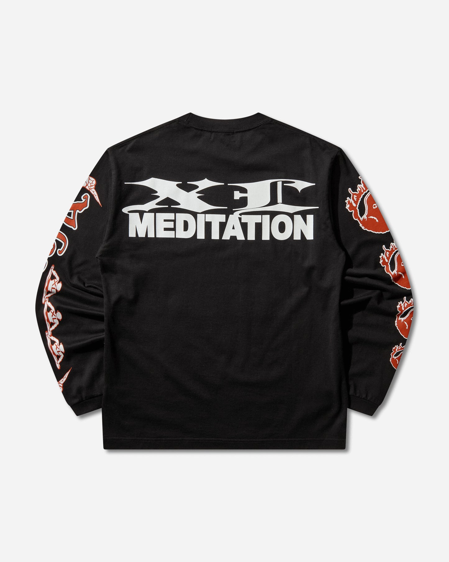 XLARGE MEDITATION L/S TEE BLACK T-Shirts Longsleeve 201261011019 10