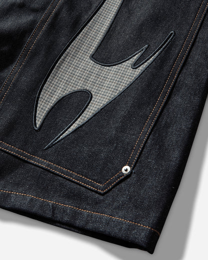 XLARGE CUT OUT XL LOOSE SHORTS INDIGO Shorts Short 201261031007 63