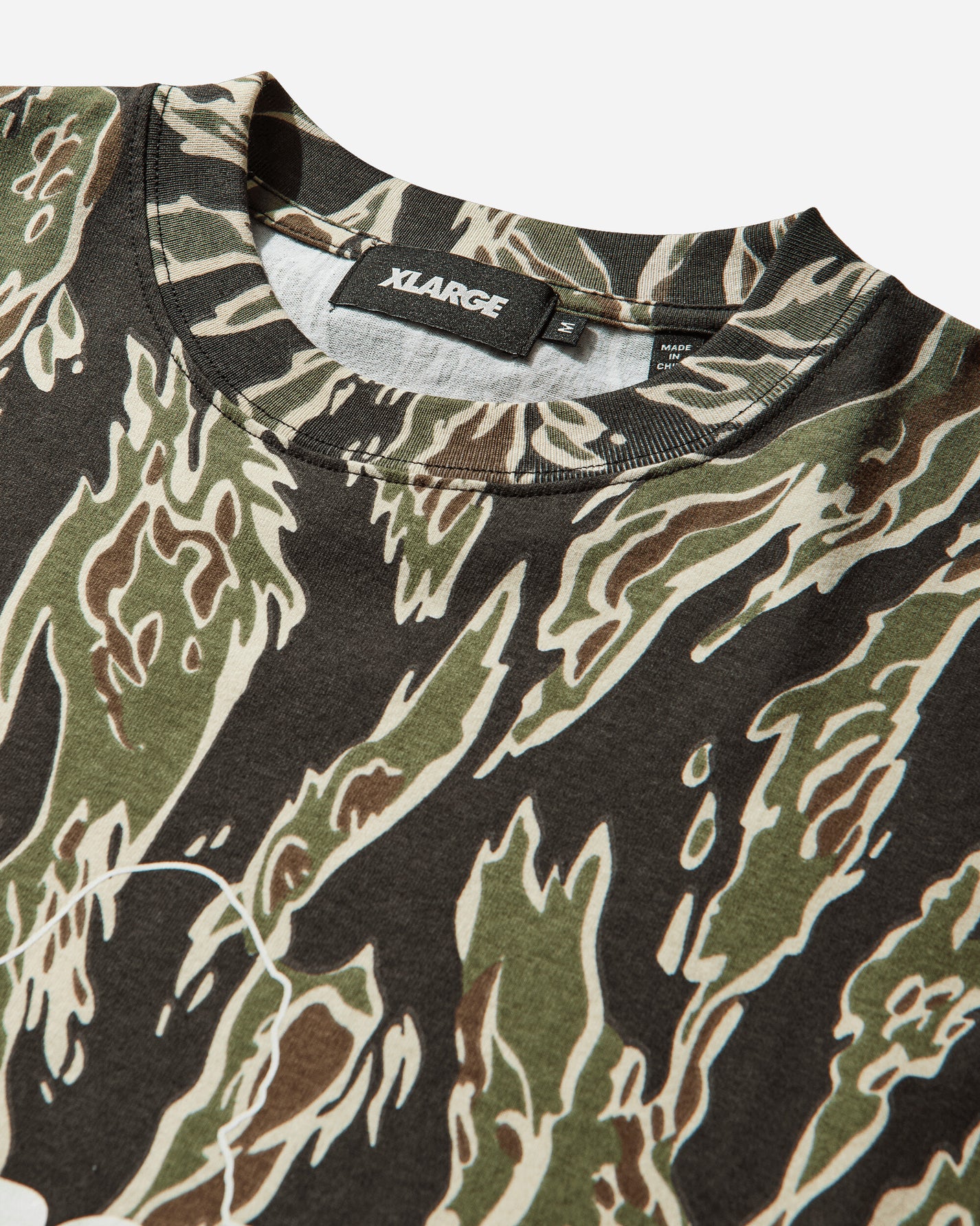 XLARGE CAMO URBAN LOGO S/S TEE OLIVE T-Shirts Shortsleeve 201261011011 51