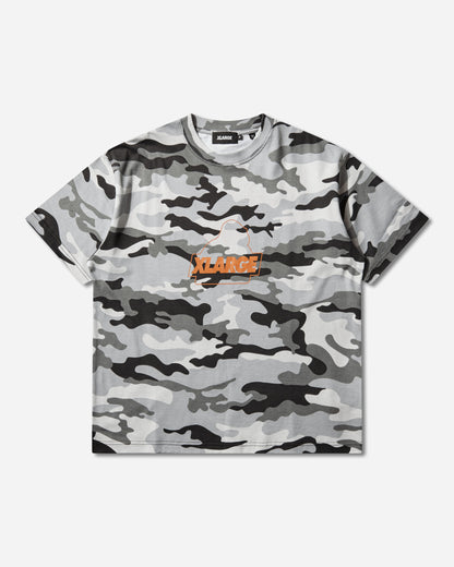 XLARGE CAMO URBAN LOGO S/S TEE GREY T-Shirts Shortsleeve 201261011011 11