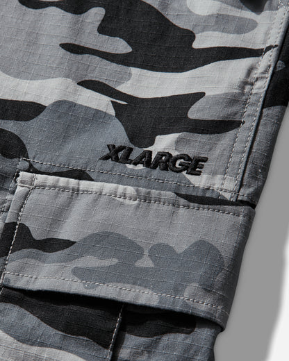 XLARGE LABEL RIPSTOP CARGO PANTS GREY Pants Trousers 201261031004 11