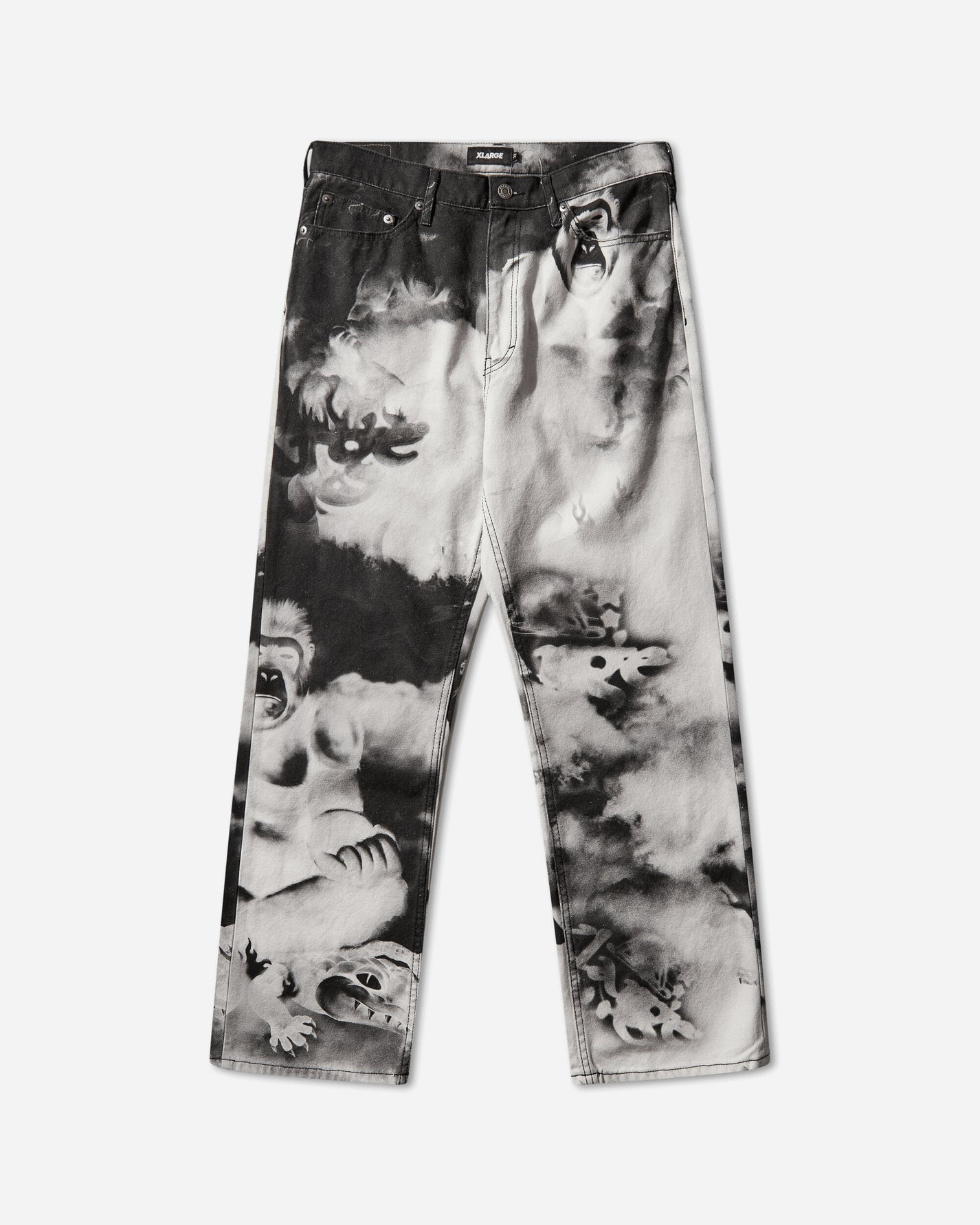 XLARGE MEDITATION ALL OVER PRINT PANTS MULTI Pants Trousers 201261031001 3