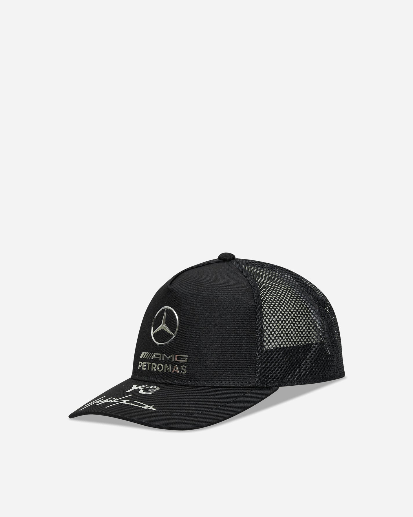 Y-3 Y3 Mer Trucker Black Hats Caps KR4909 001