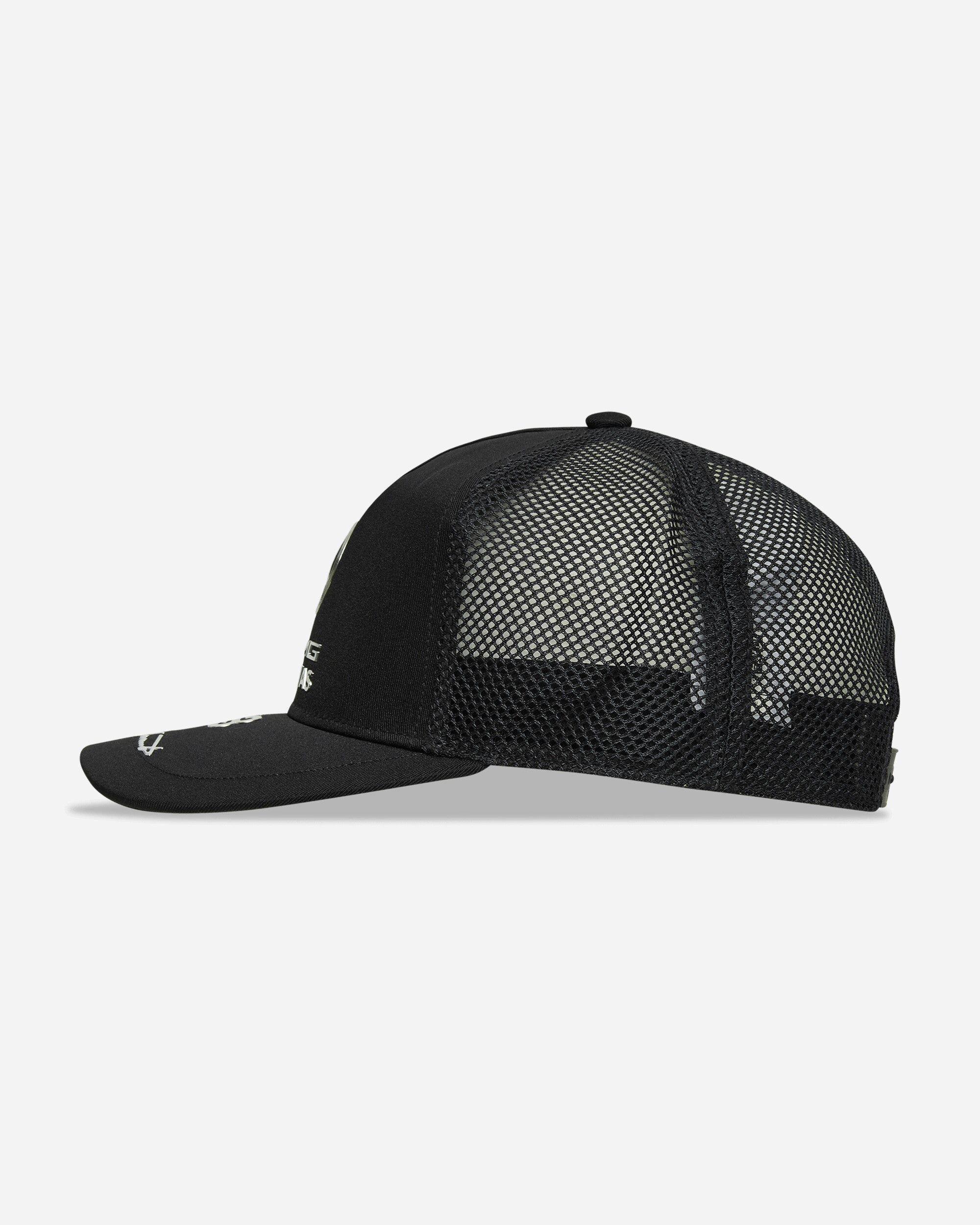 Y-3 Y3 Mer Trucker Black Hats Caps KR4909 001