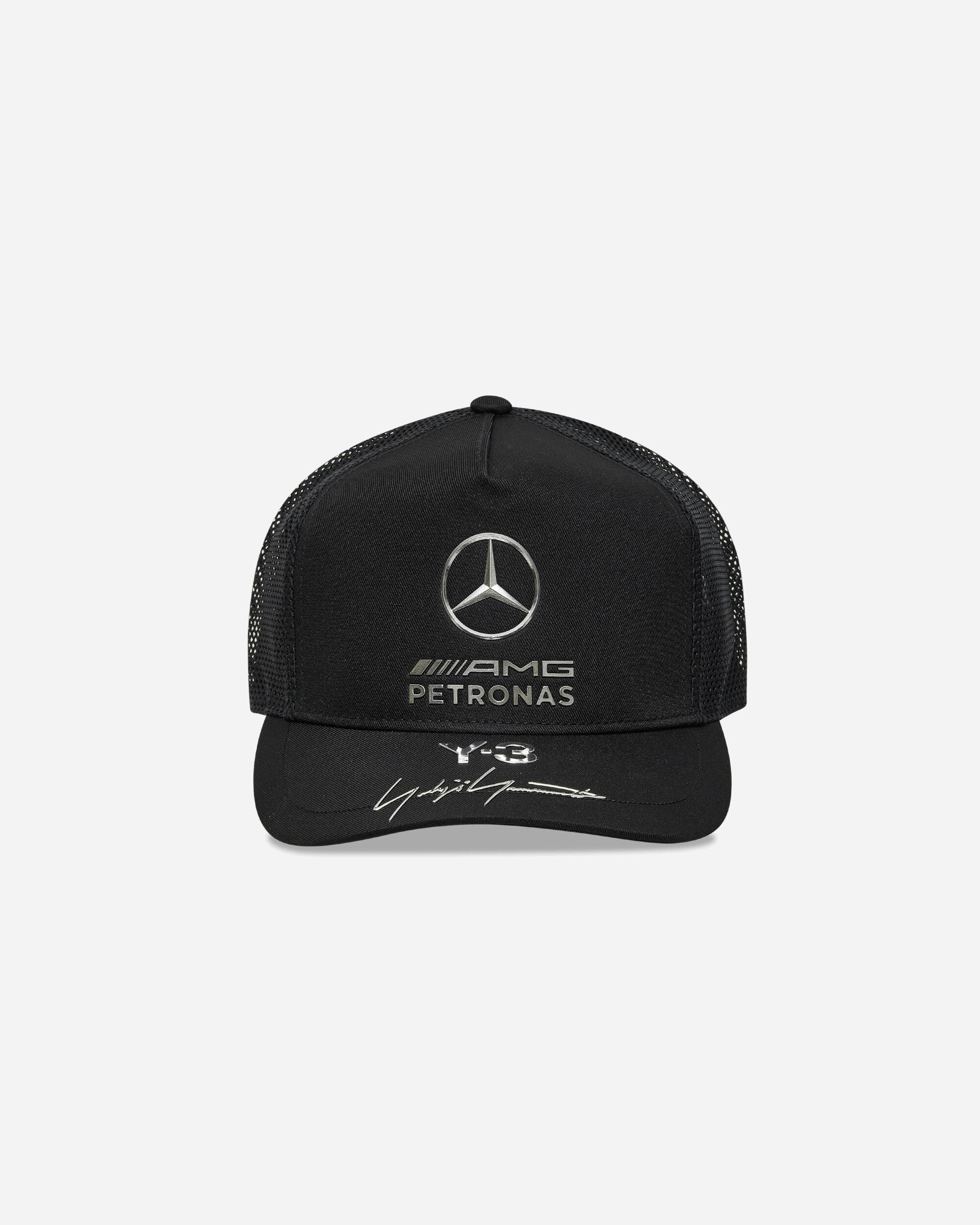 Y-3 Y3 Mer Trucker Black Hats Caps KR4909 001