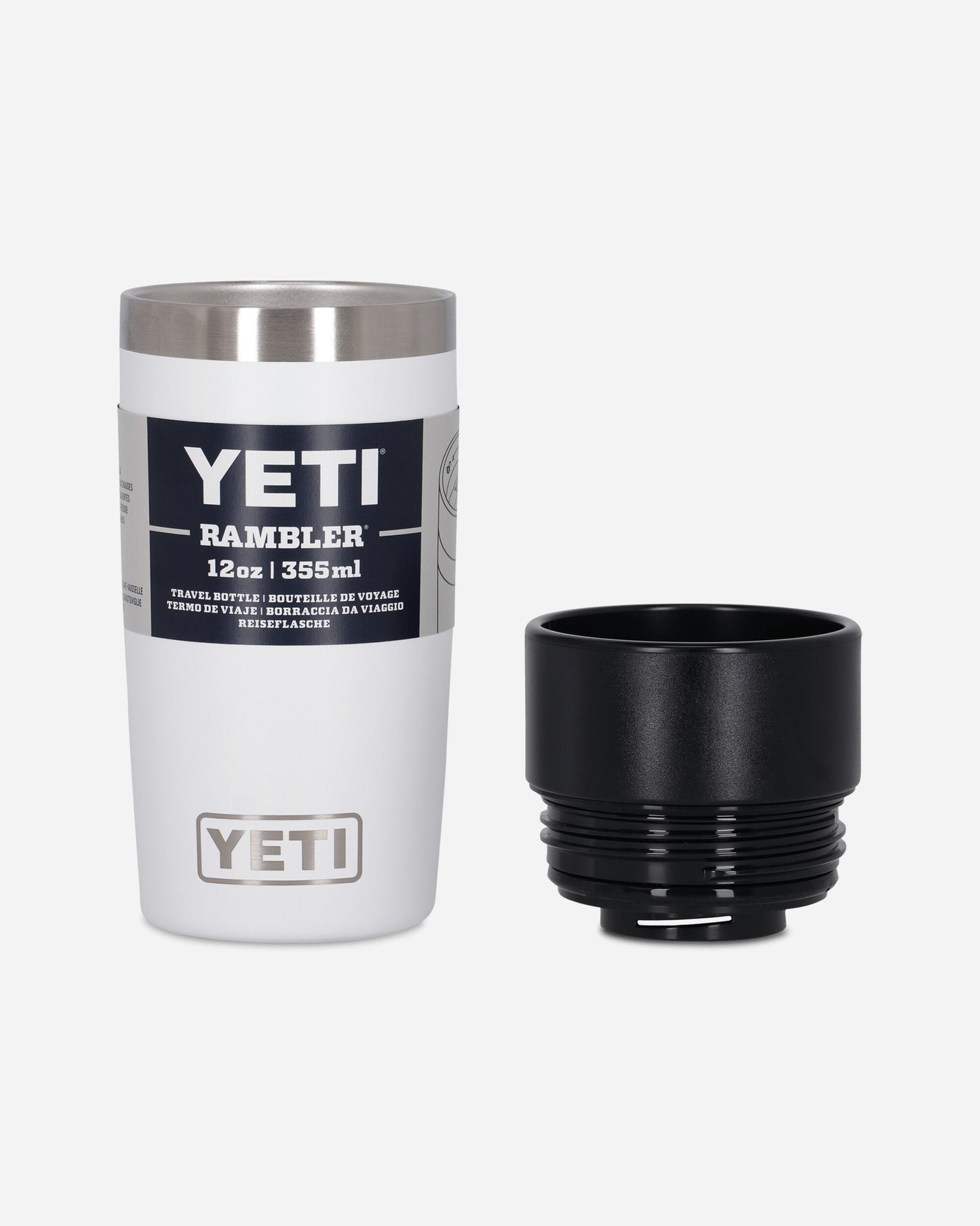 YETI Rambler 12 Oz Hotshot Bottle 2.0 White Equipment Bottles and Bowls 70000002334 WHITE