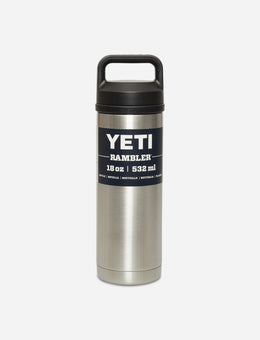 YETI Rambler 18 Oz Bottle Stainless Steel Equipment Bottles and Bowls 70000000475 SS
