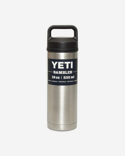 YETI Rambler 18 Oz Bottle Stainless Steel Equipment Bottles and Bowls 70000000475 SS