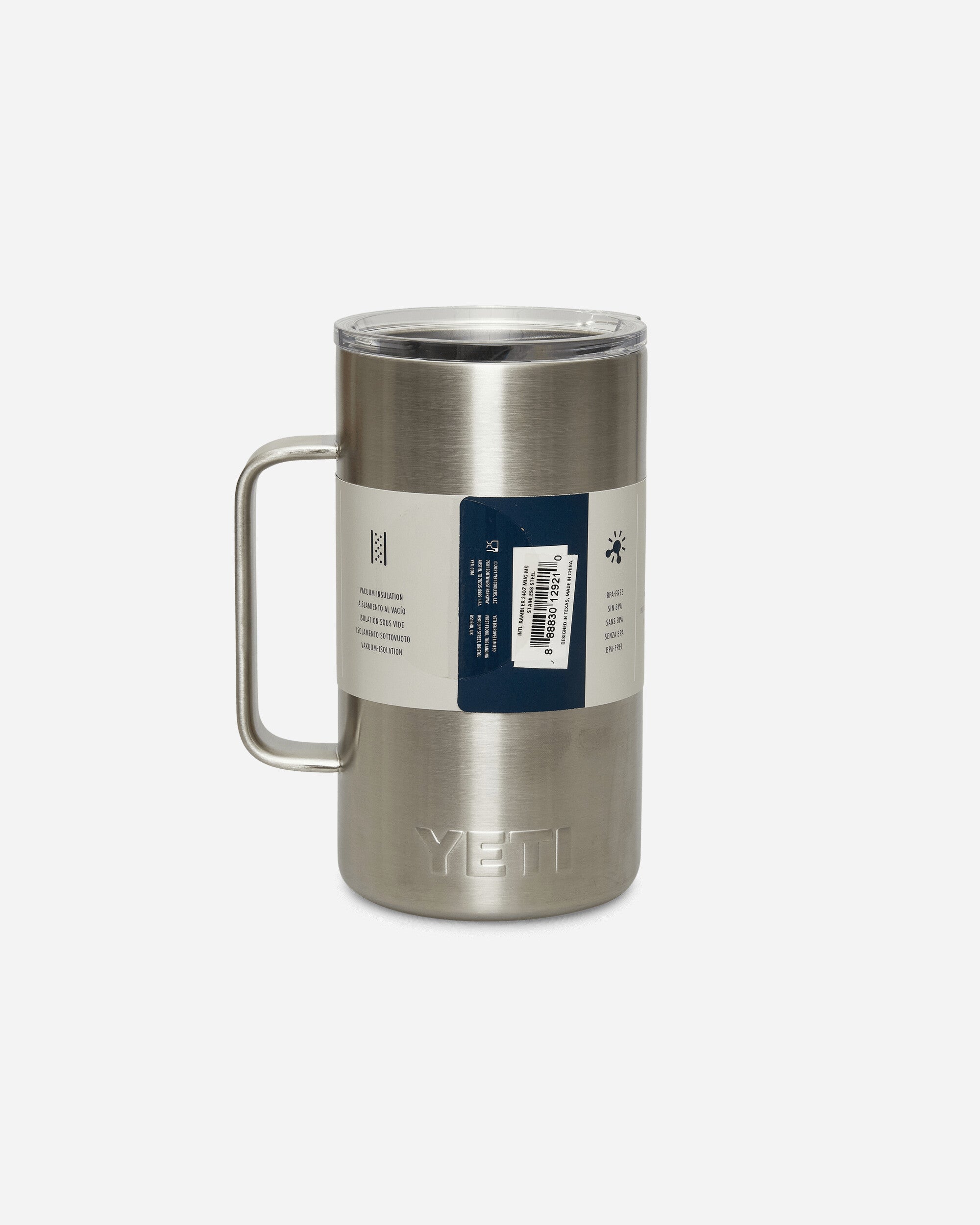 YETI Rambler 24 Oz Mug Stainless Steel Equipment Bottles and Bowls 70000000899 SS