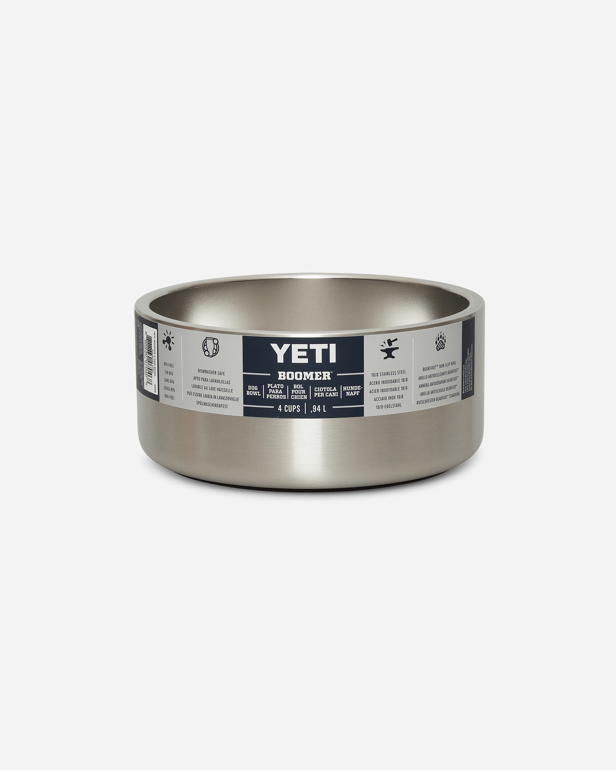 YETI Boomer 4 Dog Bowl Stainless Steel Equipment Pets 70000000236 SS