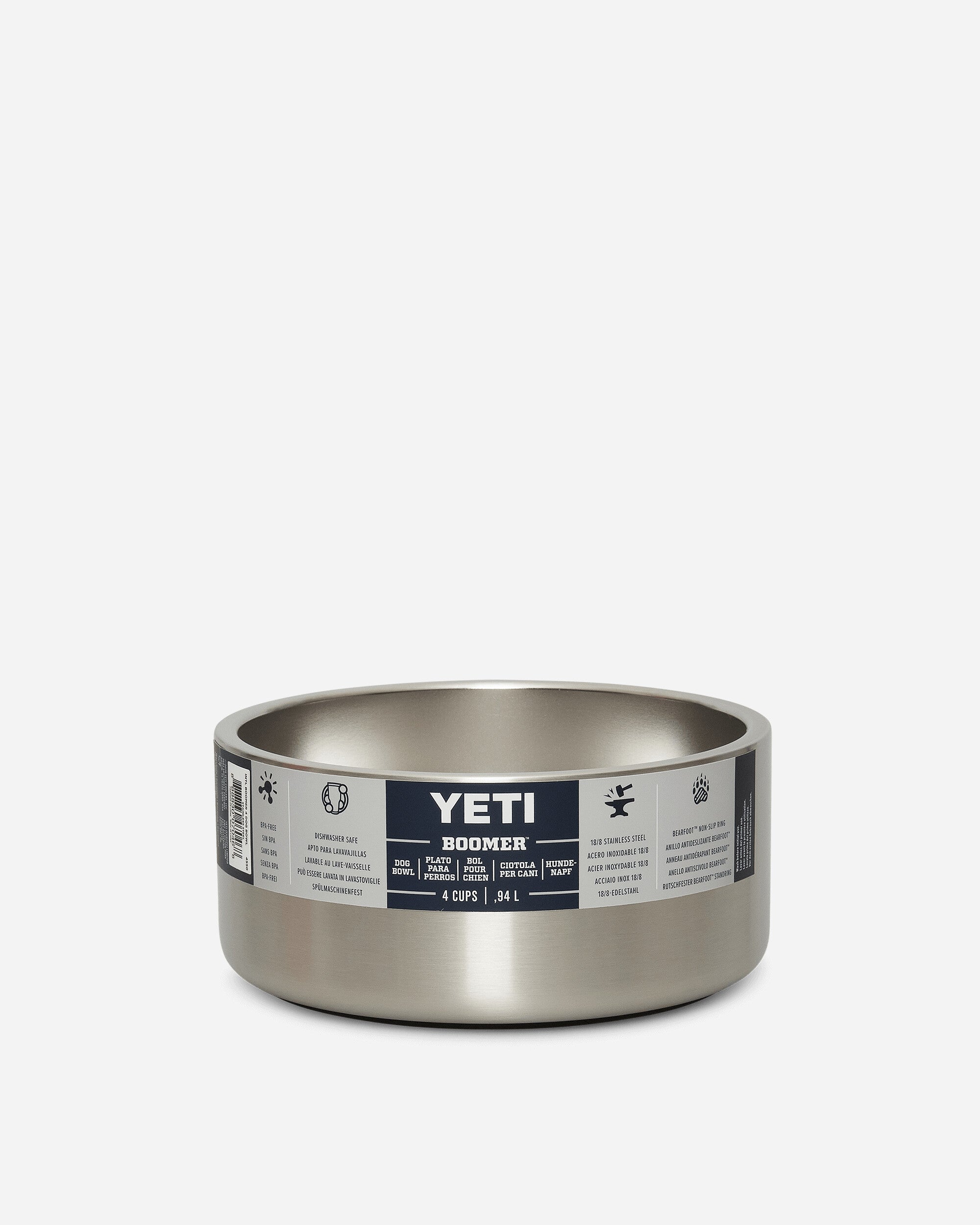 YETI Boomer 4 Dog Bowl Stainless Steel Equipment Pets 70000000236 SS
