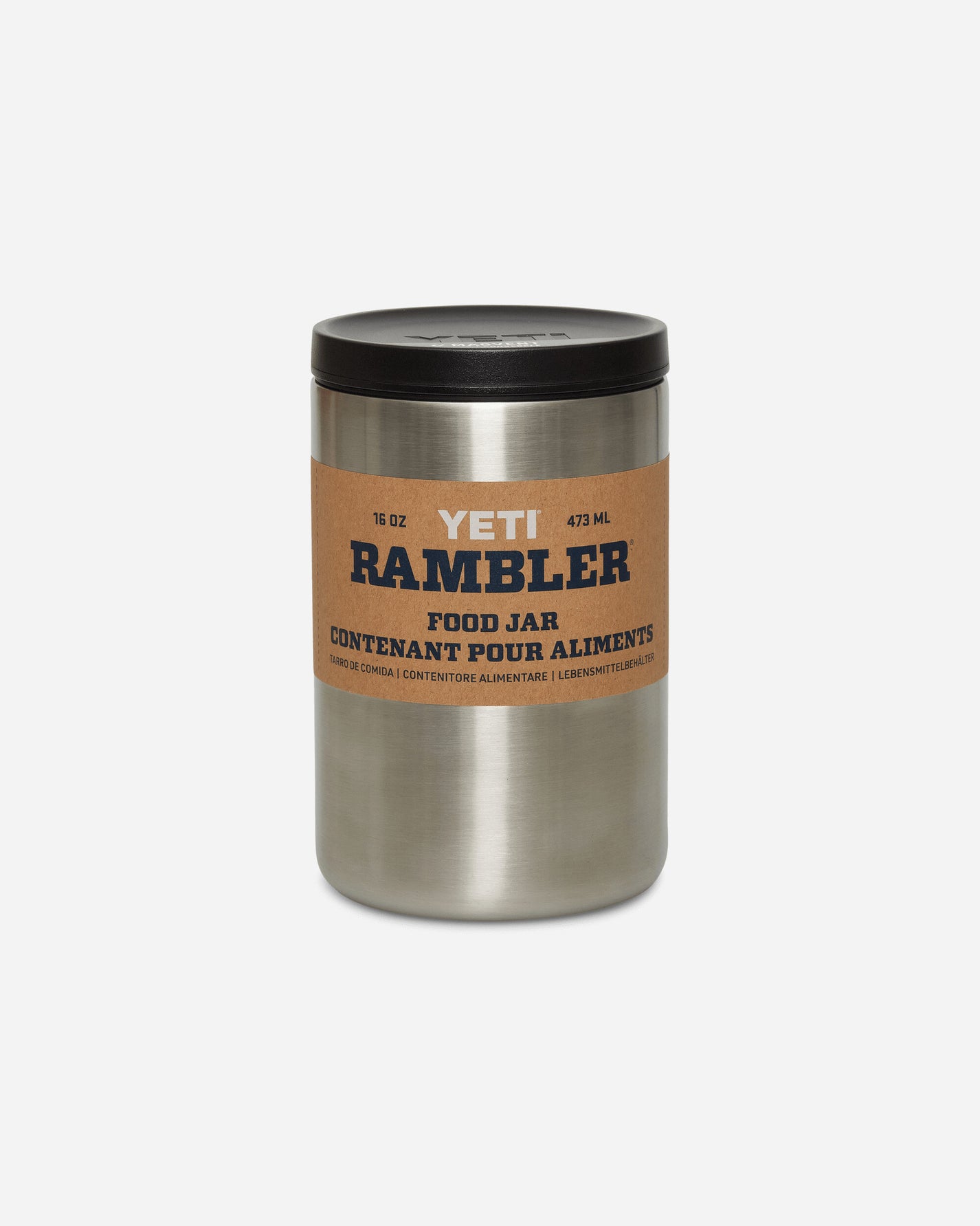 YETI Rambler Food Jar 16 Oz Stainless Steel Tableware Table Accessories 70000003751 STEEL