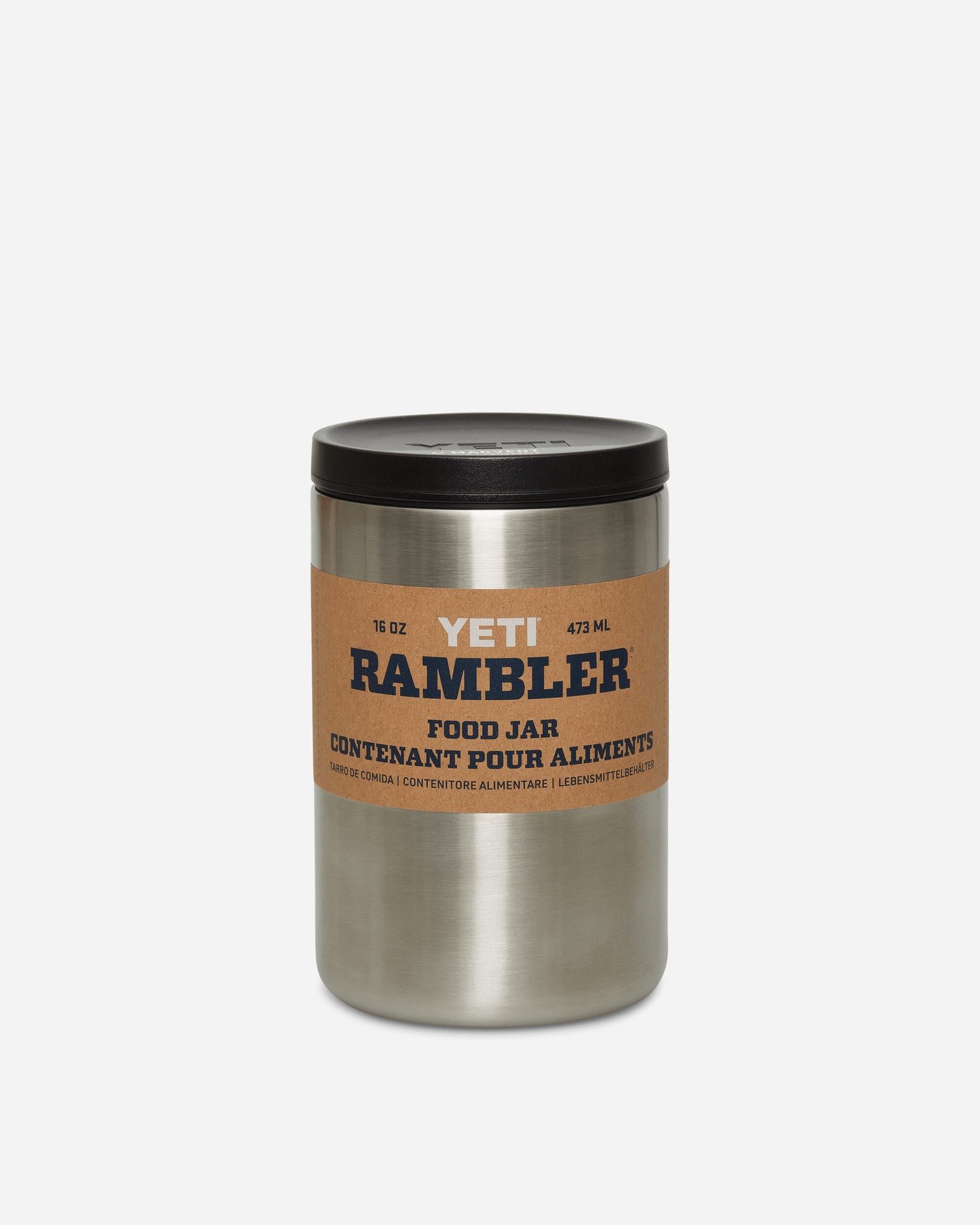 YETI Rambler Food Jar 16 Oz Stainless Steel Tableware Table Accessories 70000003751 STEEL