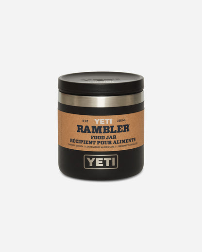 YETI Rambler Food Jar 8 Oz Black Tableware Table Accessories 70000003743 BLACK