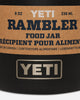 YETI Rambler Food Jar 8 Oz Black Tableware Table Accessories 70000003743 BLACK