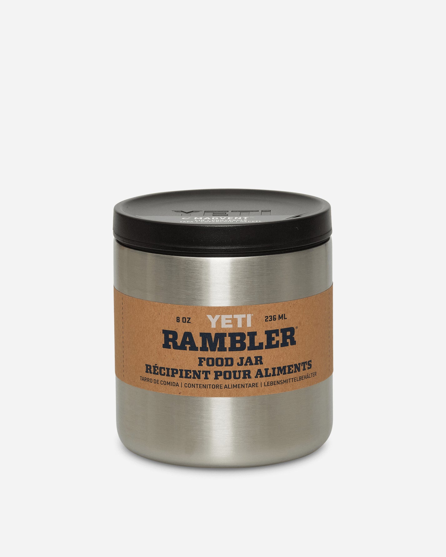 YETI Rambler Food Jar 8 Oz Stainless Steel Tableware Table Accessories 70000003740 STEEL