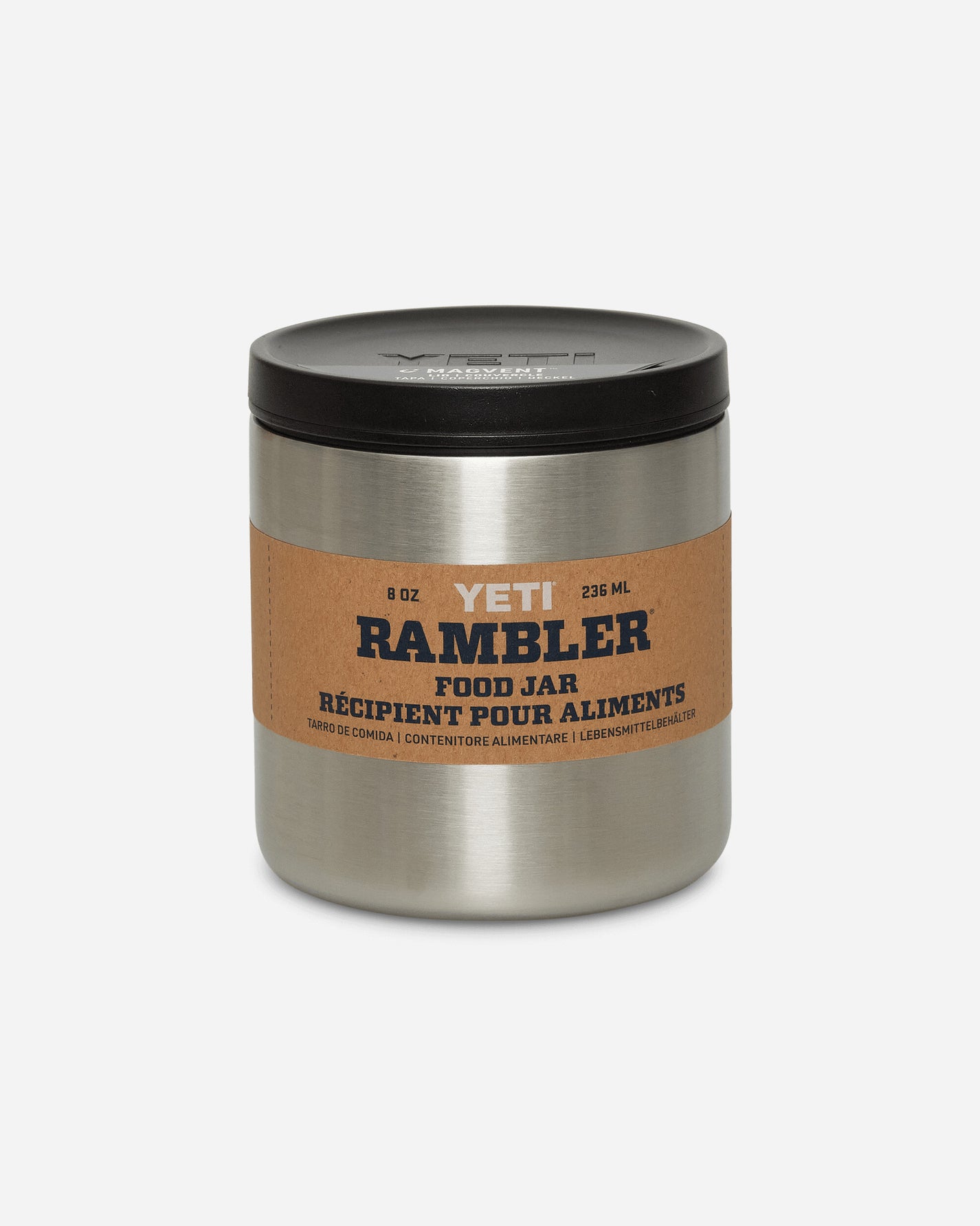 YETI Rambler Food Jar 8 Oz Stainless Steel Tableware Table Accessories 70000003740 STEEL