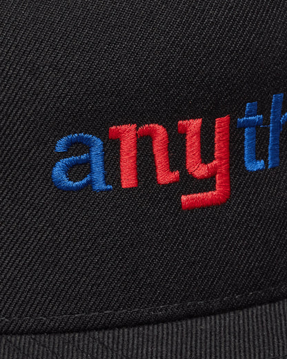 aNYthing Speedball Logo Hat Black Hats Caps ANY-019 BLACK