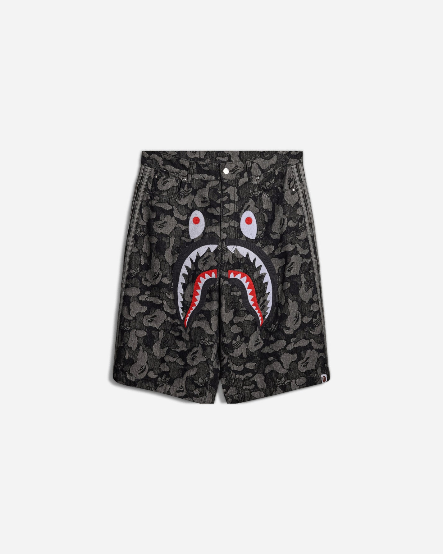 adidas Shark Denim Jor Black Shorts Denim Short KF4917