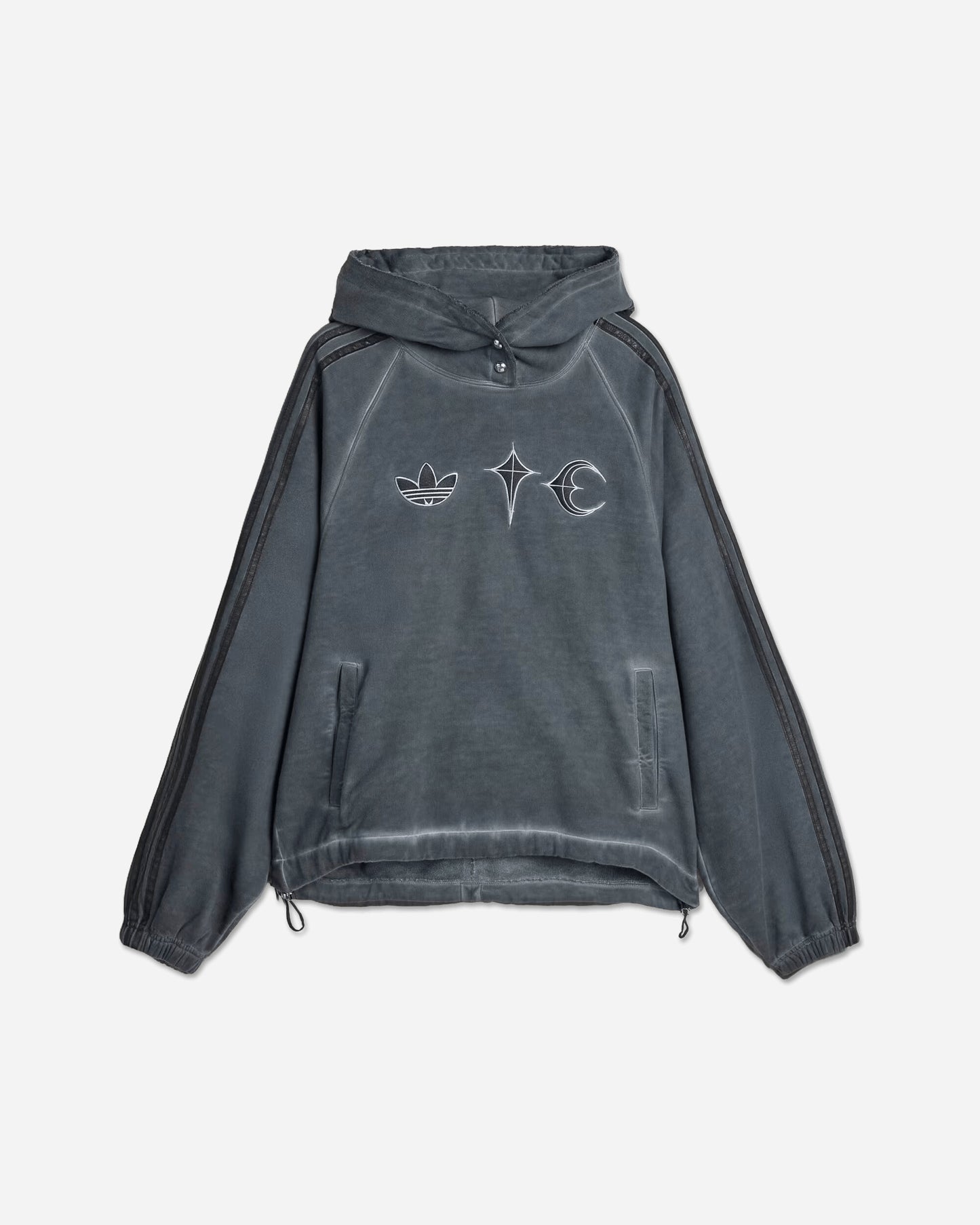 adidas Thug Club Sweat Hd Black Sweatshirts Hoodies KF6587