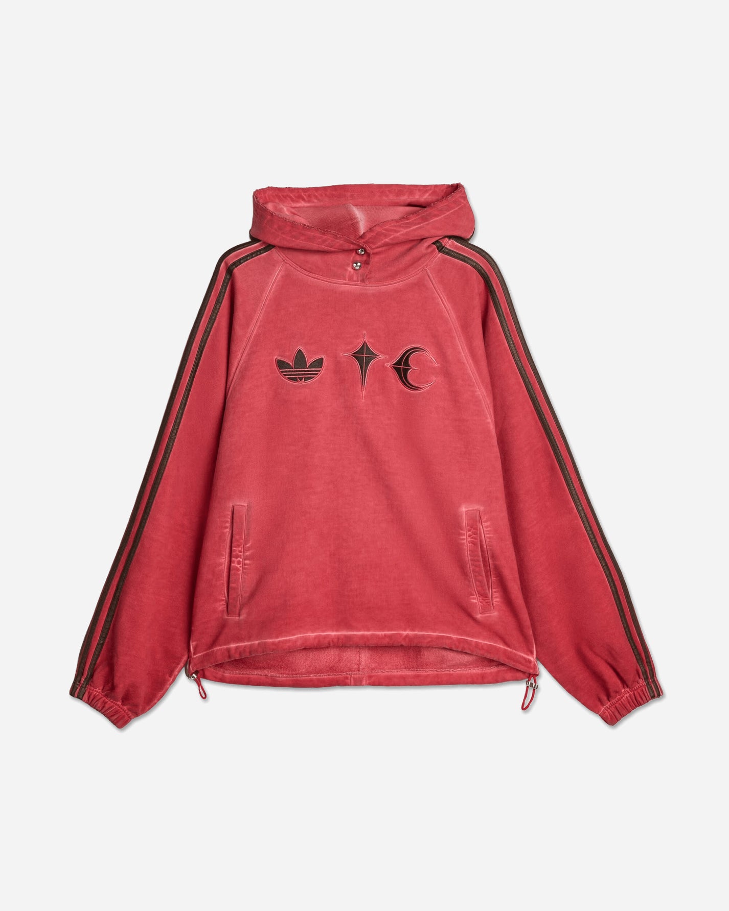 adidas Thug Club Sweat Hd Power Red Sweatshirts Hoodies KF6586