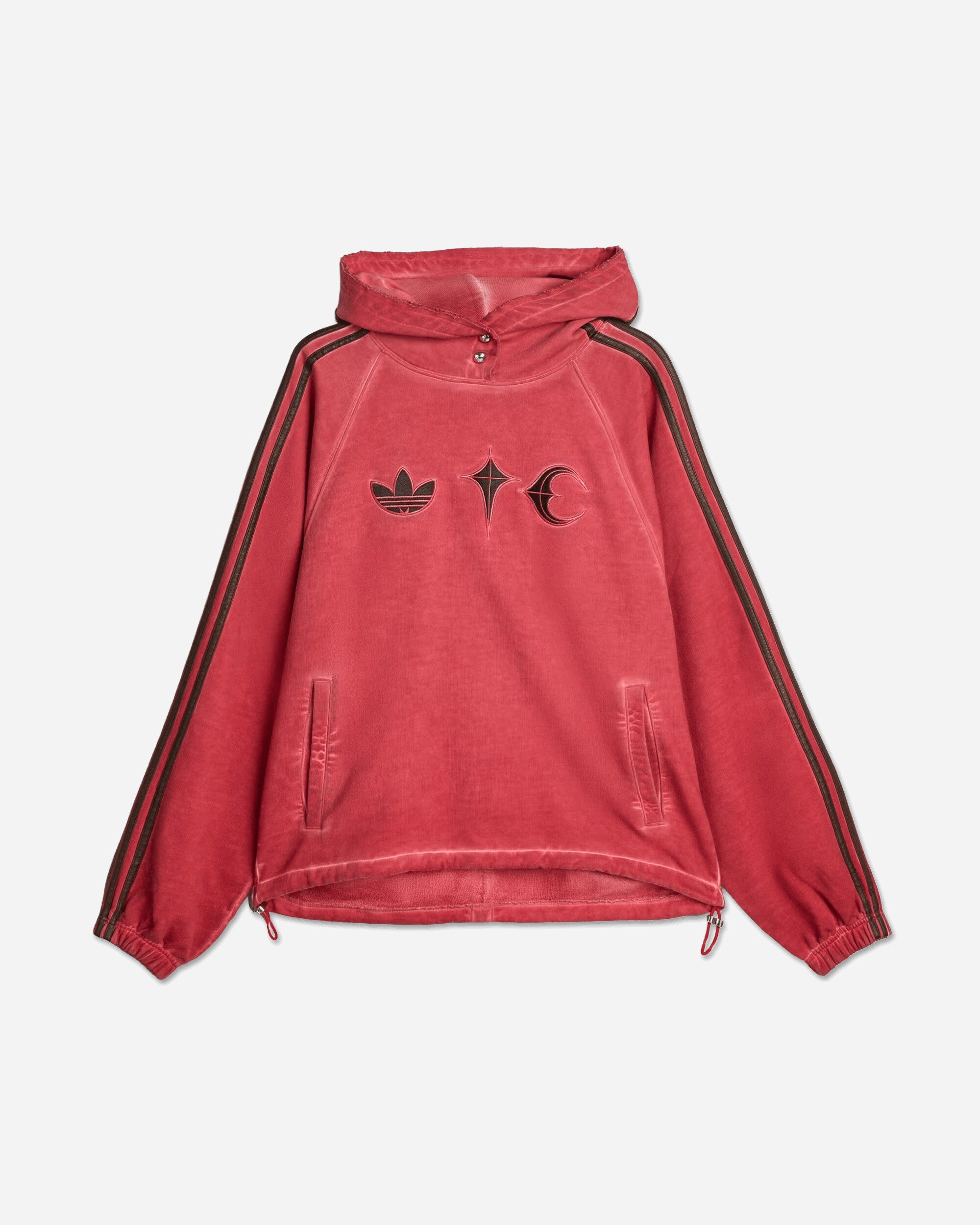 adidas Thug Club Sweat Hd Power Red Sweatshirts Hoodies KF6586
