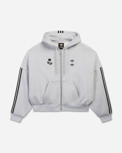 adidas Willy Chavarria Fz Hoody Light Grey Heather Sweatshirts Hoodies KV2250