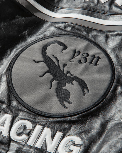 adidas Y 3 Nbhd Dainese Racer Jacket Black Coats and Jackets Leather Jackets KR1364