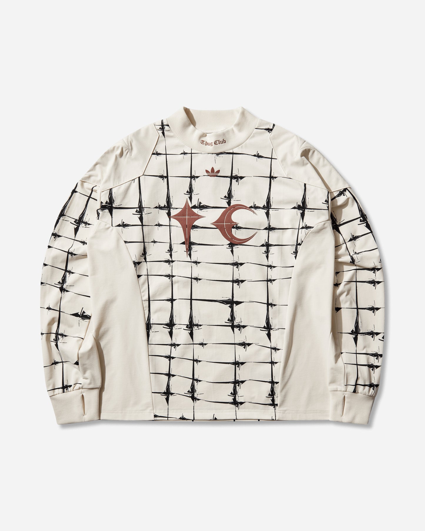 adidas Thug Club Goalie T Ls Cream White T-Shirts Longsleeve KF6914