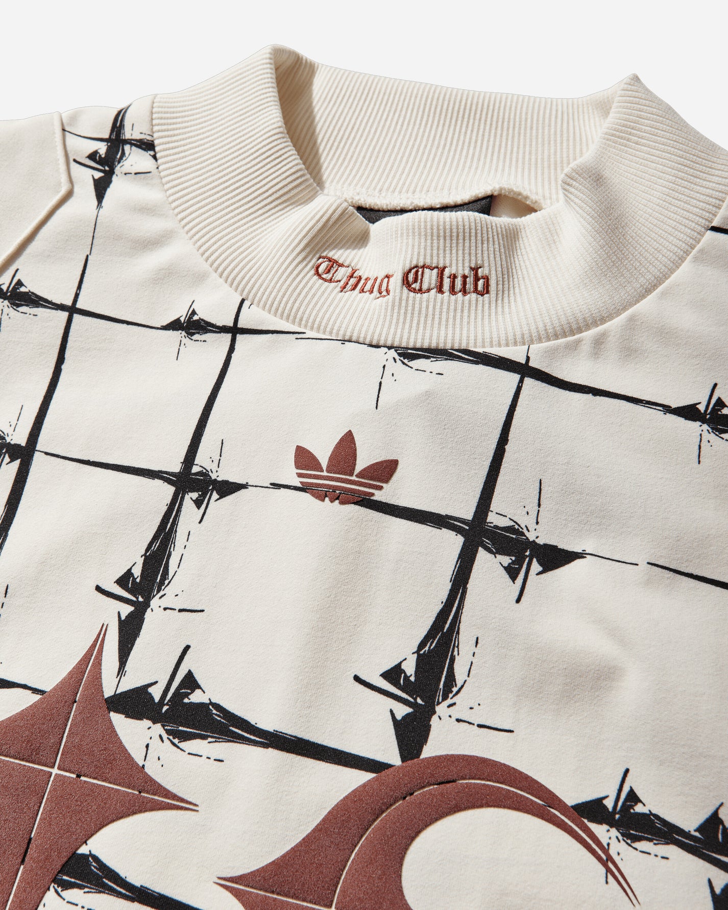 adidas Thug Club Goalie T Ls Cream White T-Shirts Longsleeve KF6914