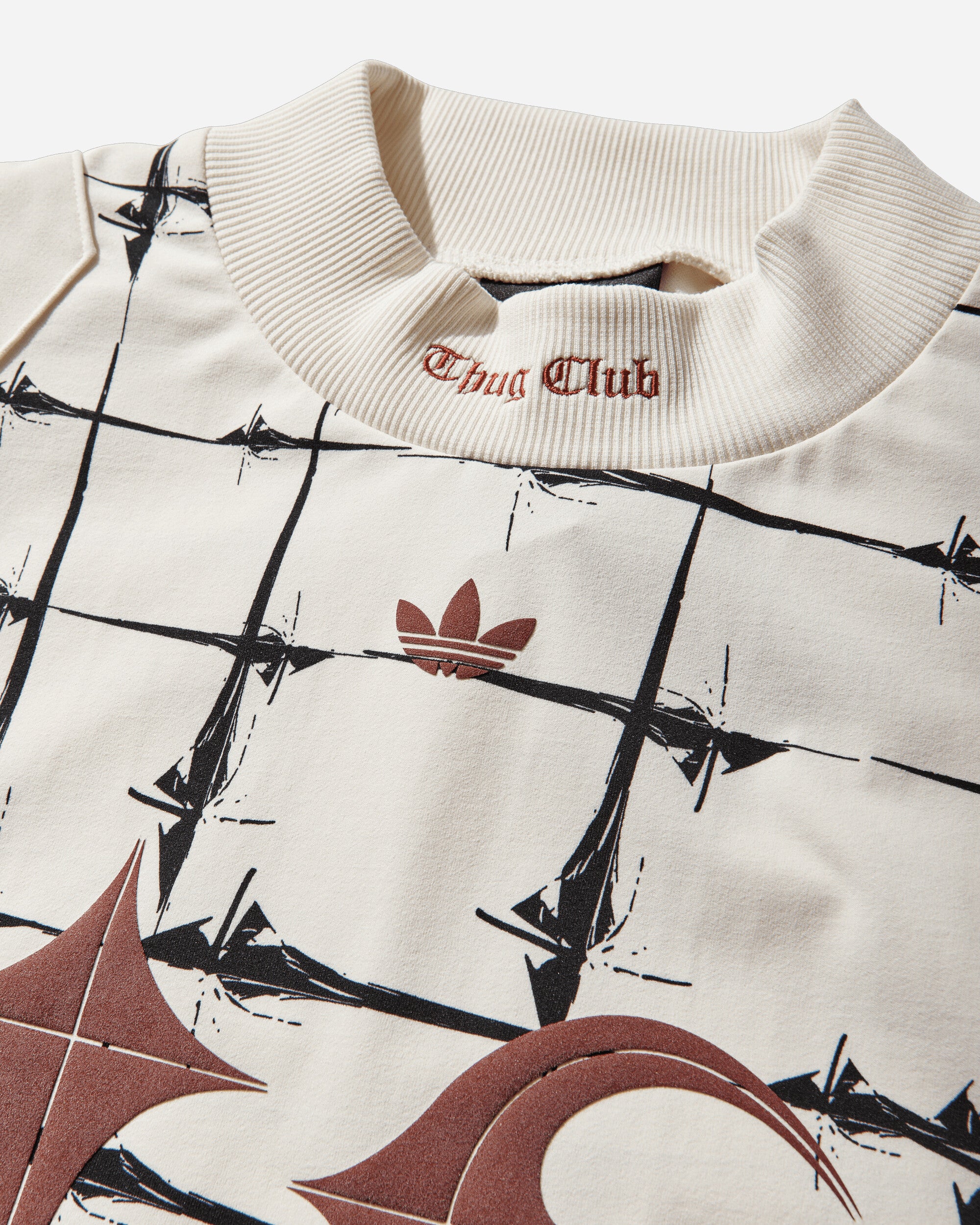 adidas Thug Club Goalie T Ls Cream White T-Shirts Longsleeve KF6914