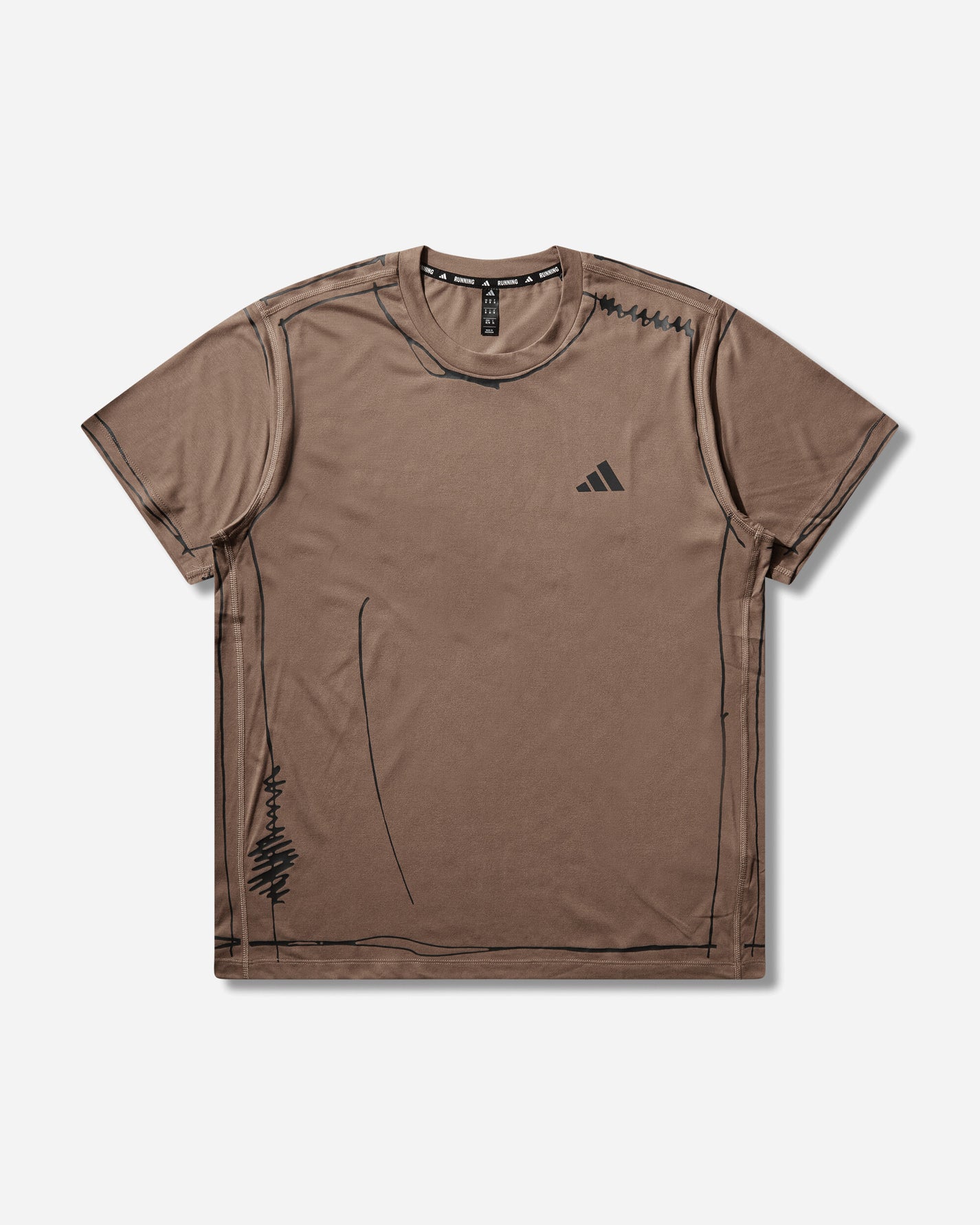 adidas Song For The Mutet Uf Trace Brown T-Shirts Shortsleeve KQ7839