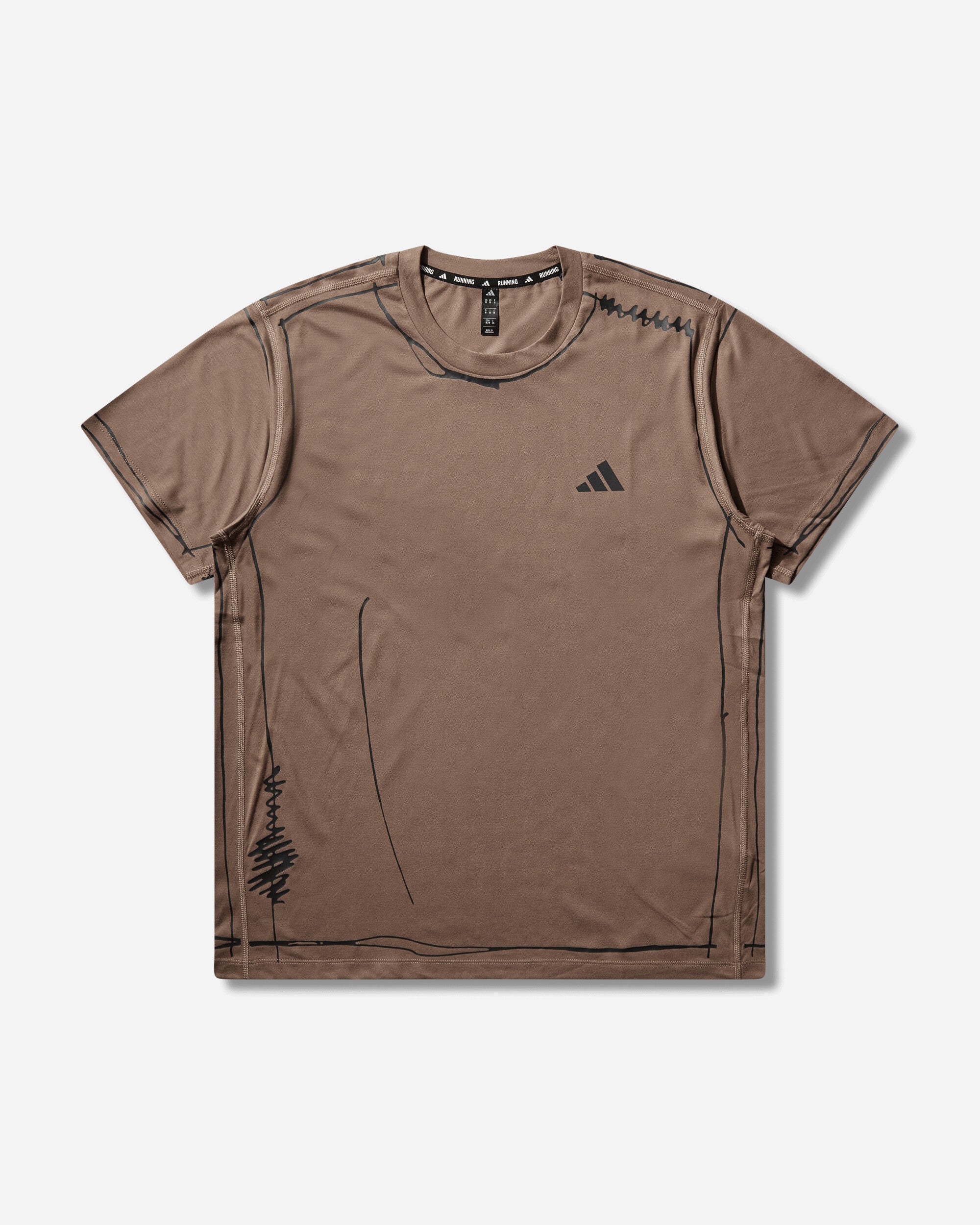 adidas Song For The Mutet Uf Trace Brown T-Shirts Shortsleeve KQ7839