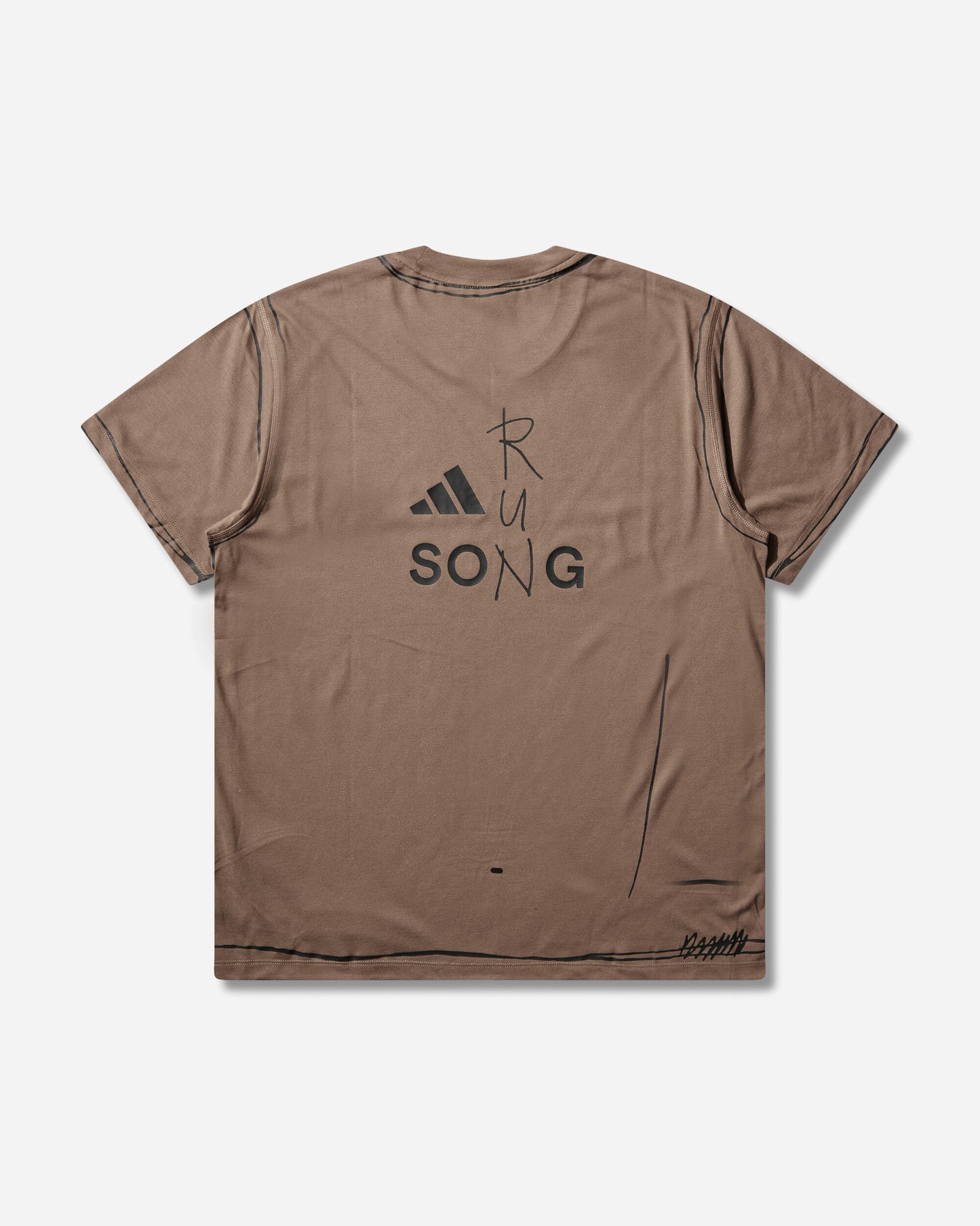 adidas Song For The Mutet Uf Trace Brown T-Shirts Shortsleeve KQ7839