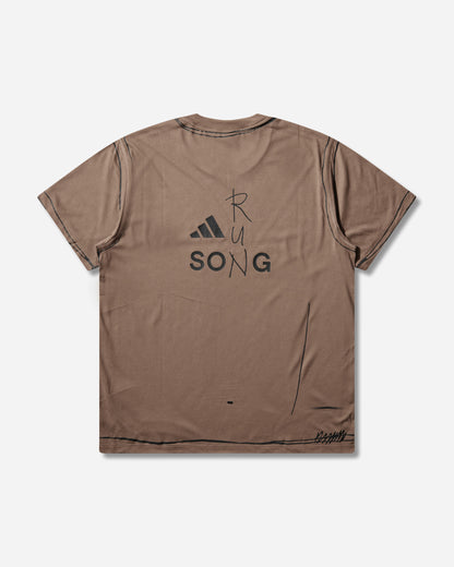 adidas Song For The Mutet Uf Trace Brown T-Shirts Shortsleeve KQ7839