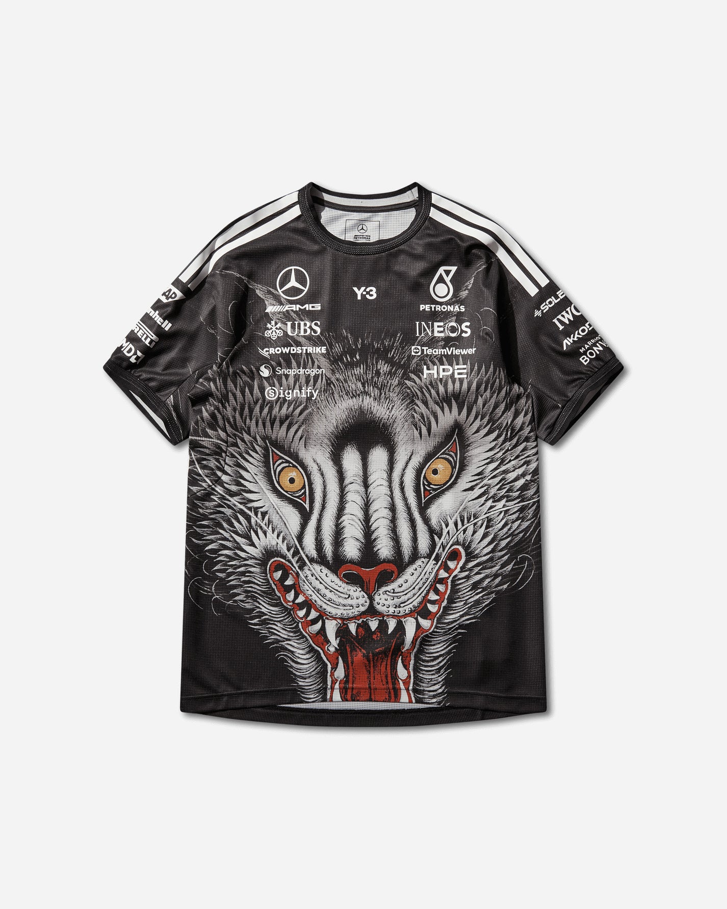 adidas F1 Drvr Ss Jrs Black Knitwears Sweaters KT2226