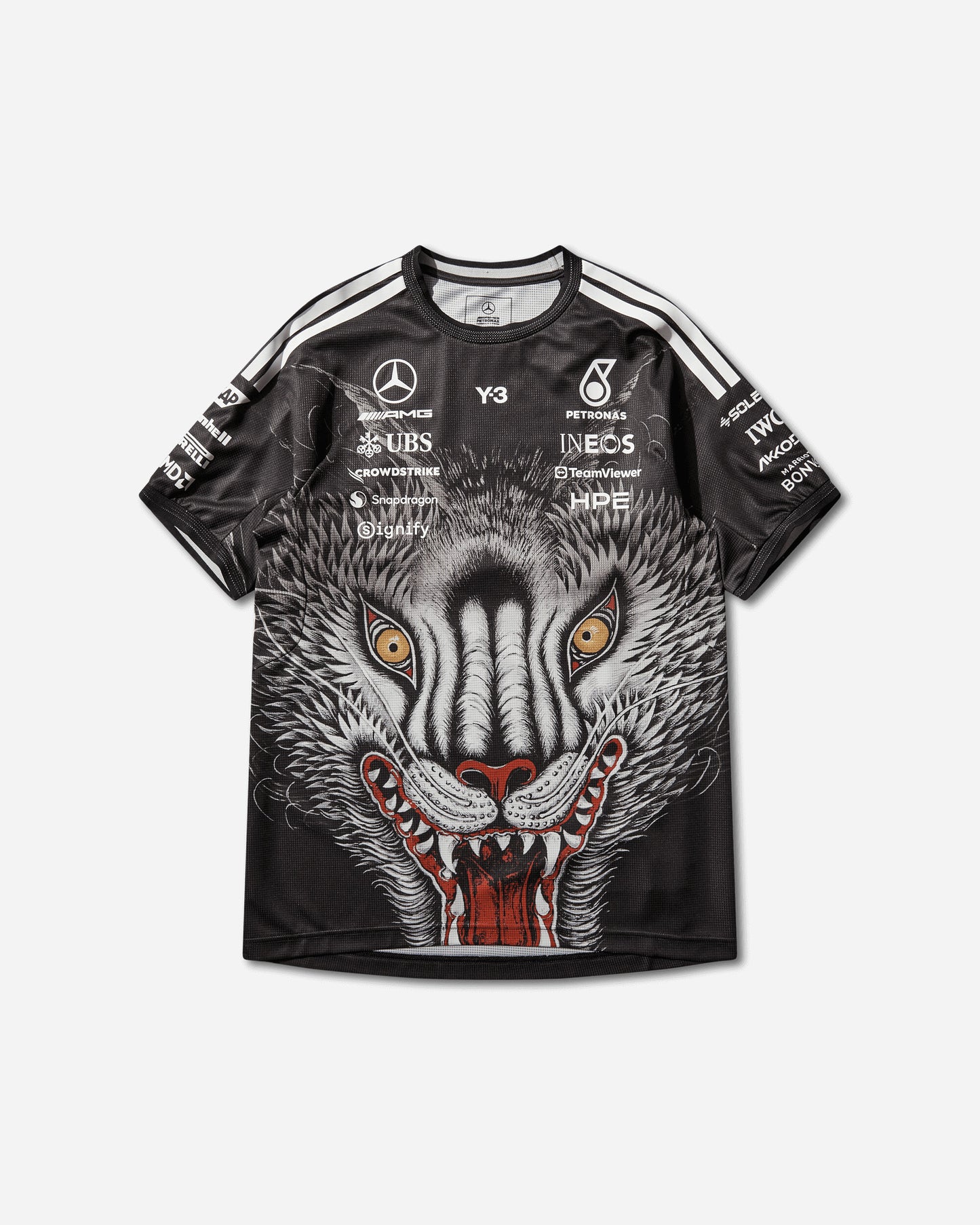 adidas F1 Drvr Ss Jrs Black Knitwears Sweaters KT2226