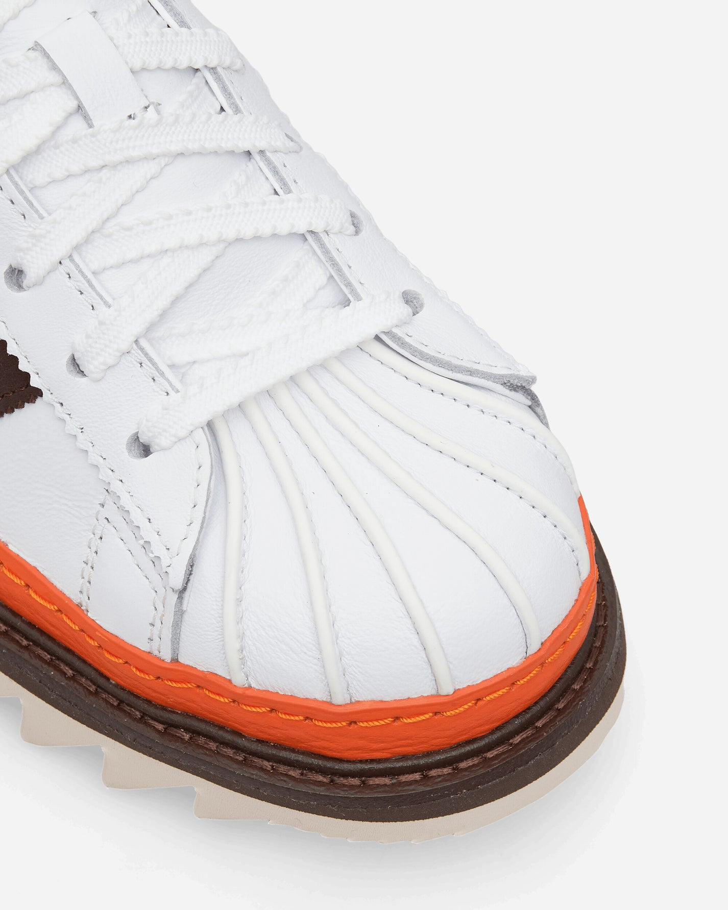 adidas Clot Ex Orange Superstar By Ec Ftwr White Sneakers Low KK1388