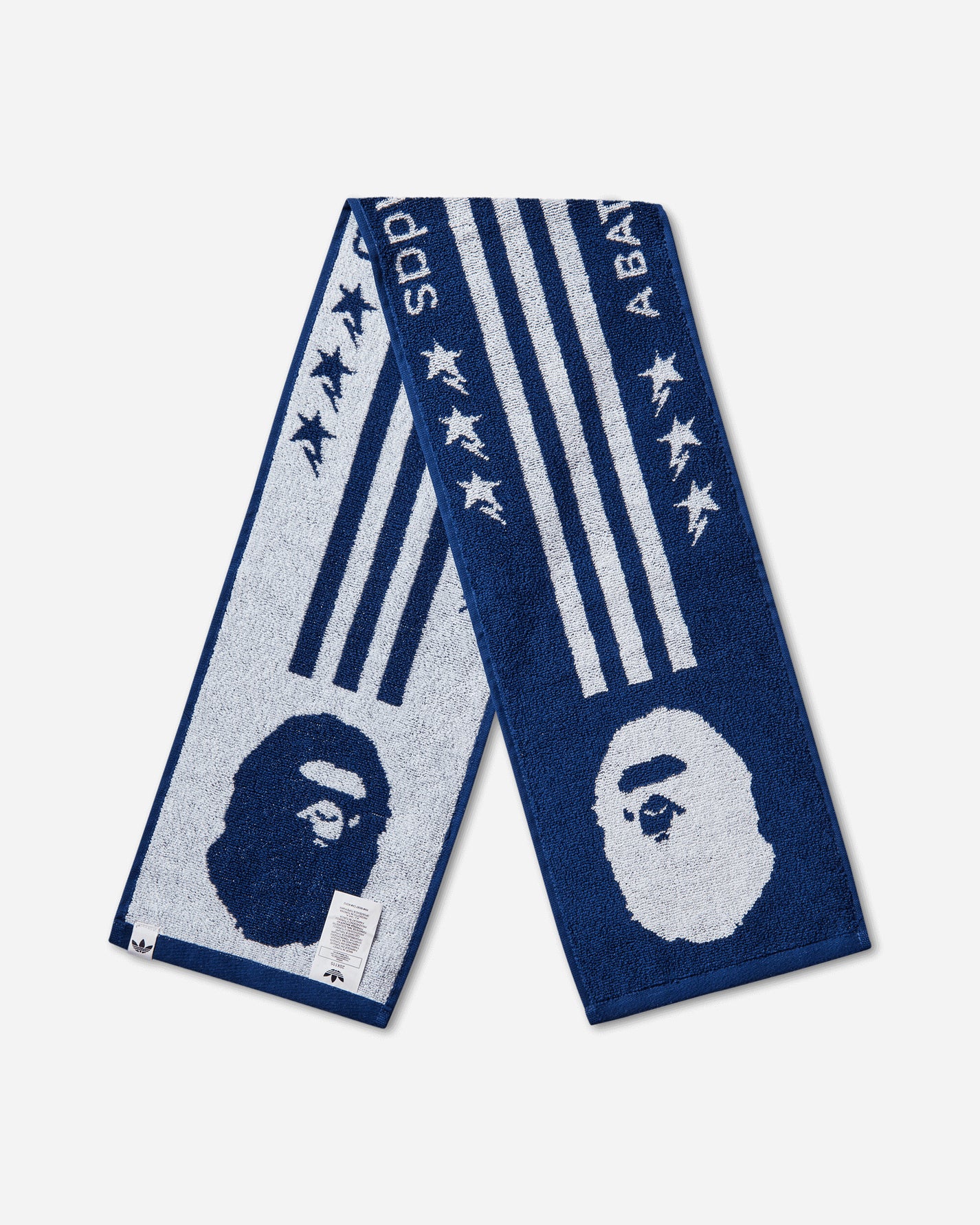 adidas Fb Towel Bape Japan Blue Textile Beach Towels KF4920